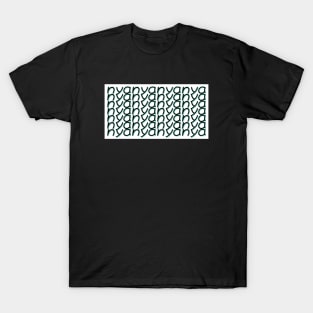 nya black pattern T-Shirt